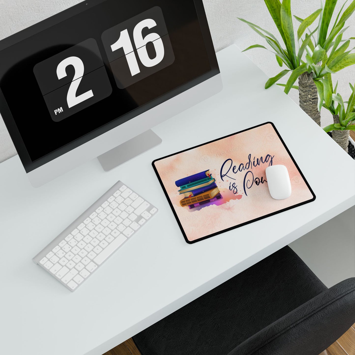 Mouse Pad - Reading is Power design - 3 sizes