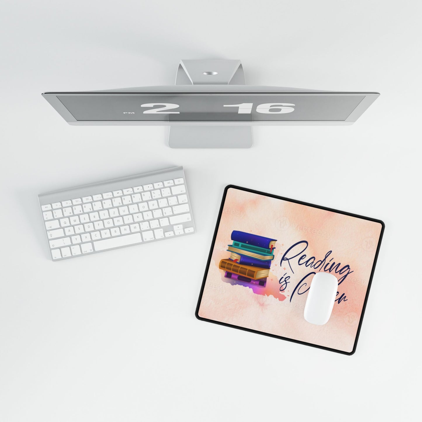 Mouse Pad - Reading is Power design - 3 sizes
